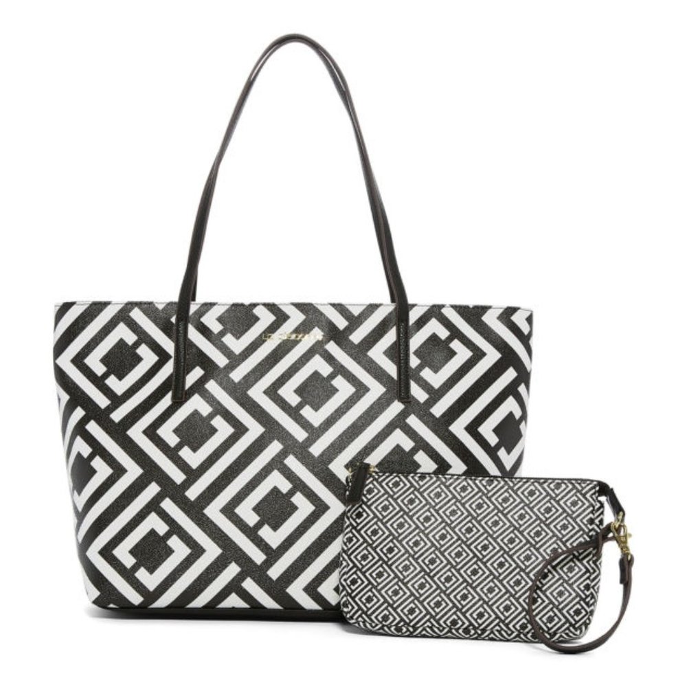 Liz Claiborne Lisa Tote Bag with Accessory Pouch